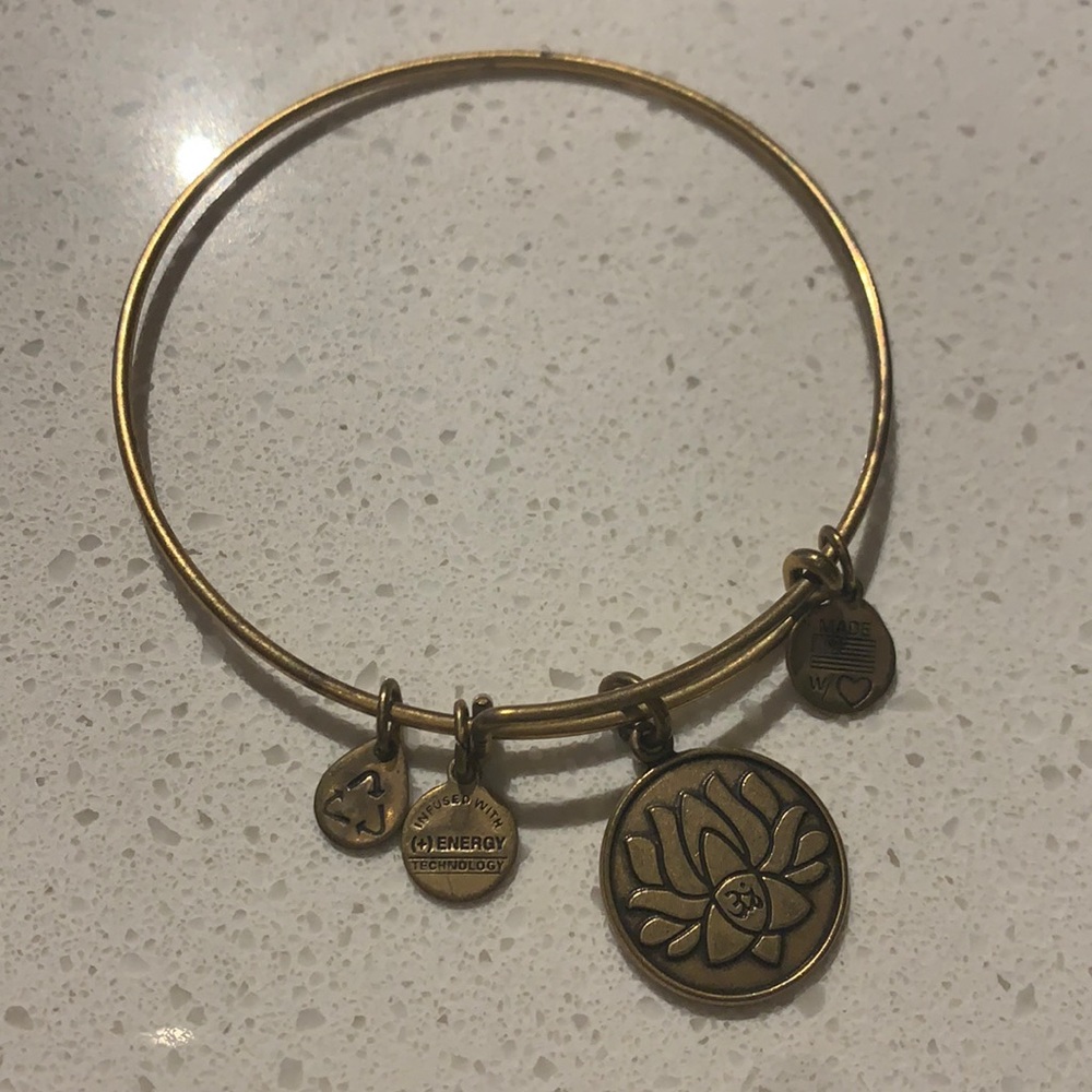 Alex and Ani Lotus Bracelet
